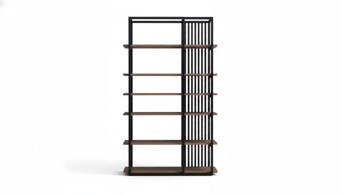 Étagère de luxe moderne pour livres Mobilier d'étagère Salon Ameublement