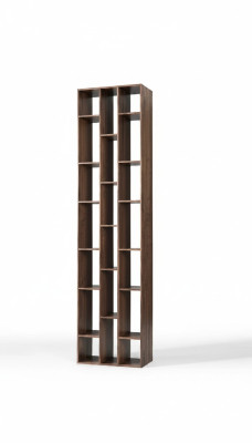 Étagère bibliothèque Etagère Bibliothèque Salon Design Bois Marron Nouveau
