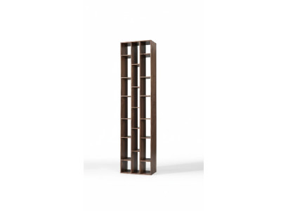Étagère bibliothèque Etagère Bibliothèque Salon Design Bois Marron Nouveau