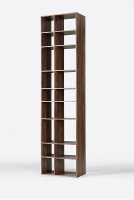 Étagère murale en bois marron moderne pour le salon - Mobilier de rangement - Nouveau mobilier