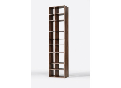 Étagère murale en bois marron moderne pour le salon - Mobilier de rangement - Nouveau mobilier