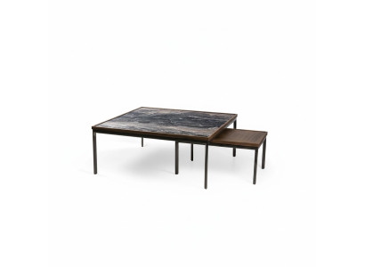 Salle de séjour nouvelle 2x table basse Table de luxe Ameublement Design Mobilier