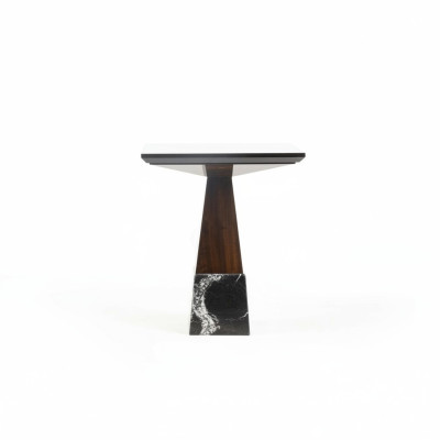Table d'appoint marron en bois de luxe, nouveau meuble de design pour le salon