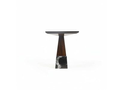 Table d'appoint marron en bois de luxe, nouveau meuble de design pour le salon
