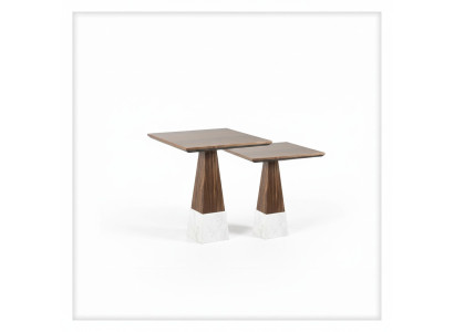 2x table d'appoint Tables complètes Ensemble de salon Table basse Design nouvelle