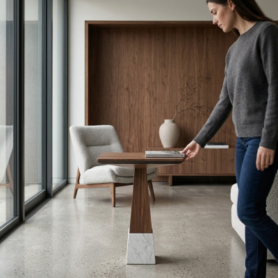 Table d'appoint de salon en bois Design Mobilier Table basse nouvelle Mobilier