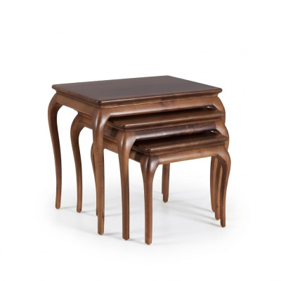 Salle de séjour Mobilier de luxe en bois Table d'appoint Table basse Ameublement