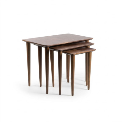 Table d'appoint marron design moderne Meubles de luxe Table basse Salon