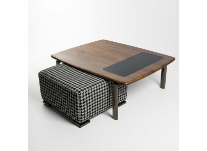 Conception complète Table basse moderne avec tabouret Ameublement Salon