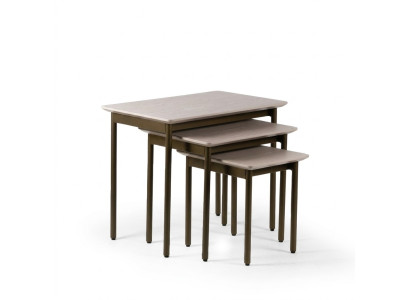 Design de meubles gris Table d'appoint Mobilier moderne Table basse nouvelle Table basse