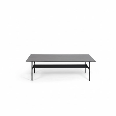 Table basse noire Salon Ameublement Design Table basse Mobilier neuf