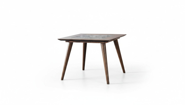 Table basse en bois Design de salon Mobilier moderne Table d'appoint de luxe