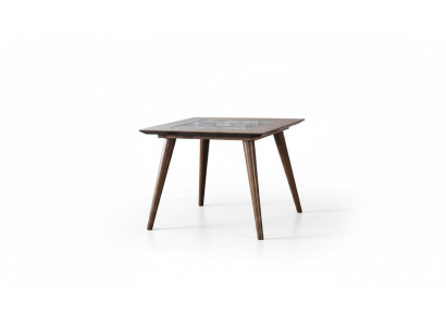 Table basse en bois Design de salon Mobilier moderne Table d'appoint de luxe