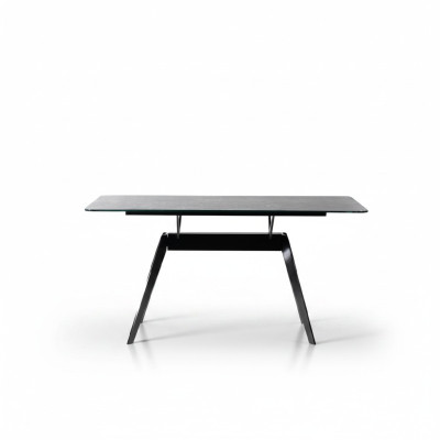 Salle à manger Table de salle à manger de luxe Table neuve de design moderne Meubles en métal Ameublement