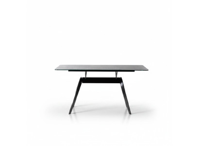 Salle à manger Table de salle à manger de luxe Table neuve de design moderne Meubles en métal Ameublement