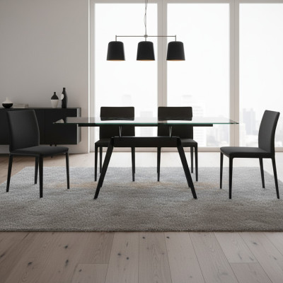 Table moderne Salle à manger Table à manger Ameublement Mobilier Design Luxe neuf