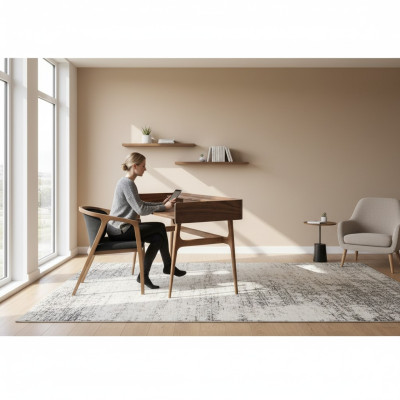 Design Bureau Chambre Luxe Chaise Bois Bureau Informatique Ameublement