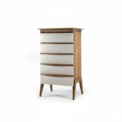 Commode de chambre en bois brun, nouvelle commode en bois.
