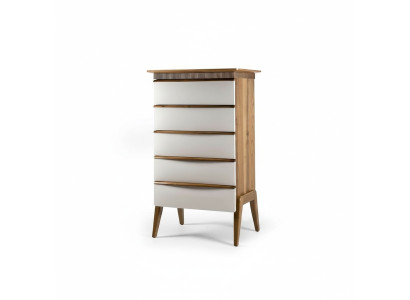Commode de chambre en bois brun, nouvelle commode en bois.