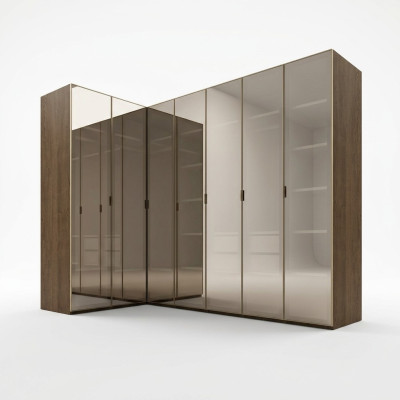 Chambre nouvelle armoire d'angle Designer Armoires de luxe Mobilier