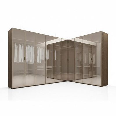 Meuble d'angle Design Armoire Chambre de Luxe Mobilier d'angle