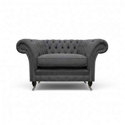 Fauteuil Chesterfield Meuble rembourré Luxe Textile Mobilier Salon Chesterfield