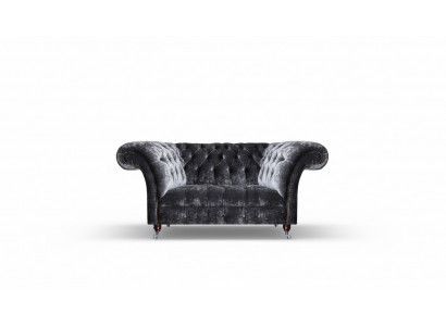 Canapé en velours Chesterfield Designer deux places Canapés en tissu Canapés rembourrés