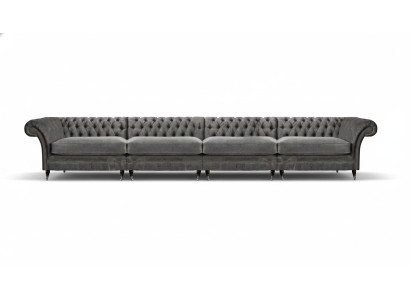 Canapé Chesterfield Designer Salon Canapés de Luxe Rembourré 4 Places
