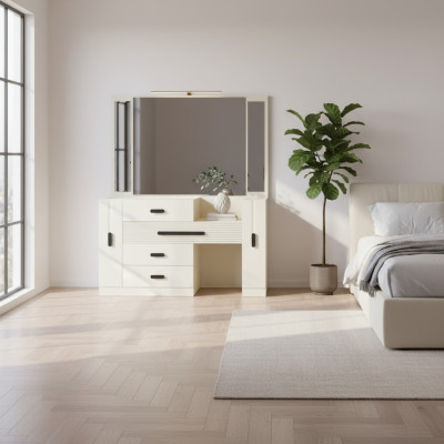 Meuble de luxe moderne avec miroir pour chambre