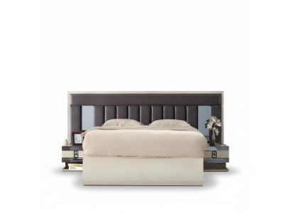 Lit de luxe moderne meubles en bois lit matrimonial design lits lit matrimonial