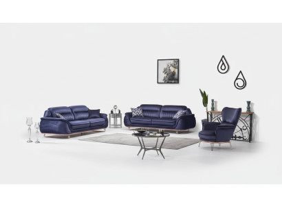 Ensemble de canapés de luxe 3 pièces pour salon 3+3+1 places