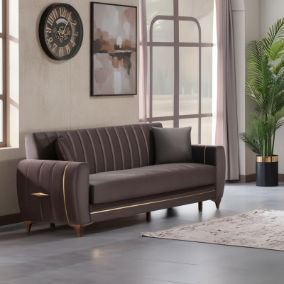Canapé 3 places design pour salon meubles luxe moderne