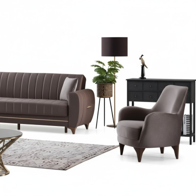 Fauteuil design moderne de luxe pour salon
