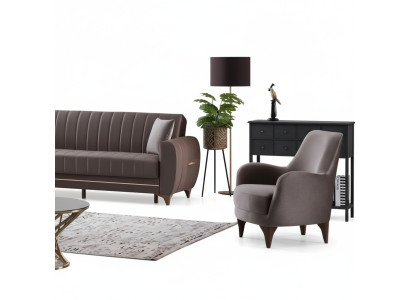Fauteuil design moderne de luxe pour salon