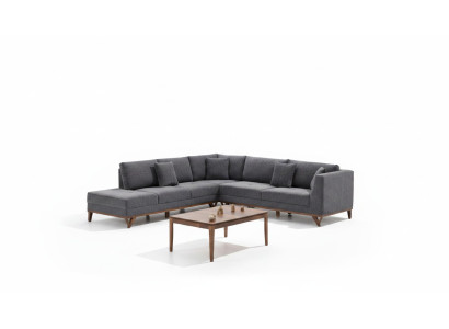 Canapé moderne en L design salon canapé d'angle meubles de luxe