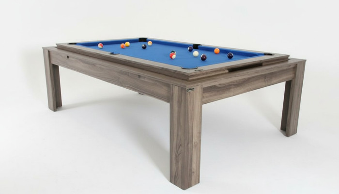 Table à manger 3 en 1 Table de billard Table de ping-pong Table à manger 7ft