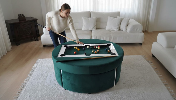 Table basse mini table de salon table de billard table multifonction tatami billard