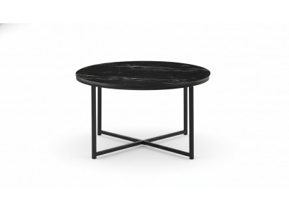 Table basse noire Salon de haute qualité Moderne Mobilier minimaliste neuf en bois
