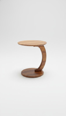 Table d'appoint en aggloméré de MDF de haute qualité, table de salon brun