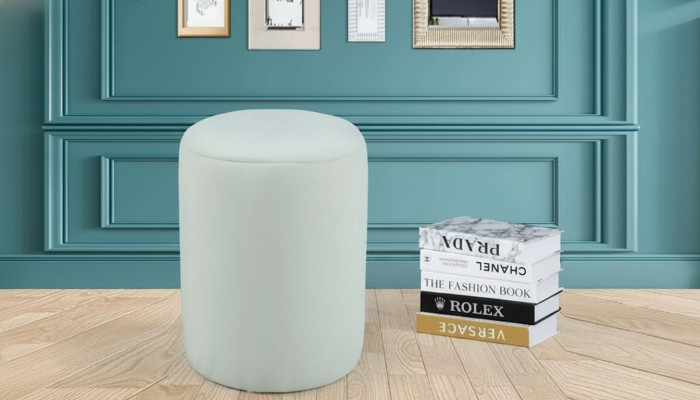 Tabouret minimaliste Blanc Salon Salle à manger Nouvelle qualité supérieure