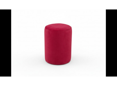 Tabouret rose rembourré de tissu cadre en panneaux de particules MDF tabouret de luxe nouveau