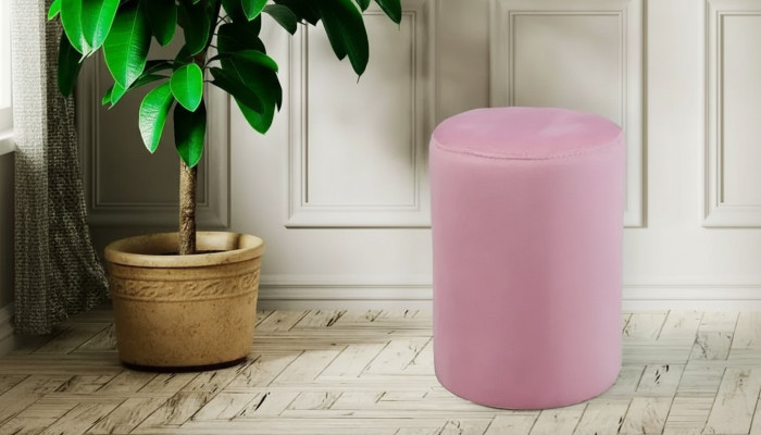 Tabouret rose Tabouret luxueux style moderne nouveau Siège Salon