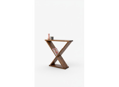 Table console brun Mobilier d'appoint moderne Table robuste luxueuse