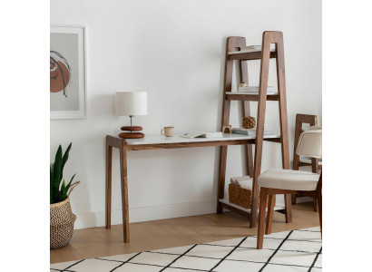 Bureau d'ordinateur brun et blanc Bureau Meubles de luxe pour bureau.