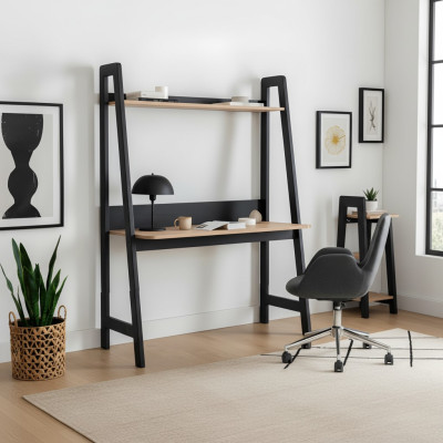 Bureau d'ordinateur de haute qualité, bureau de designer, bureau pour ordinateur portable, meuble en bois.