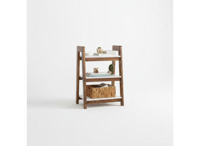 Bibliothèque brun-blanc table de livres meuble en bois meubles pour enfants étagères de bureau meubles