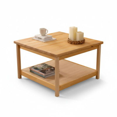 Table basse en bois beige Table basse moderne pour salon Meubles design