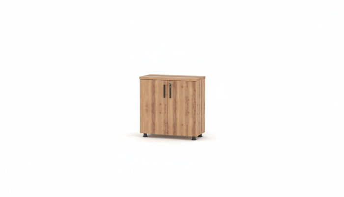 Armoire rectangulaire deux portes marron uni bureau