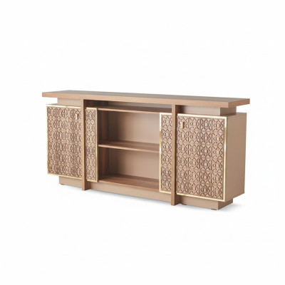 Armoire de classement Buffet Salle de travail Rectangulaire Mobilier de bureau Marron