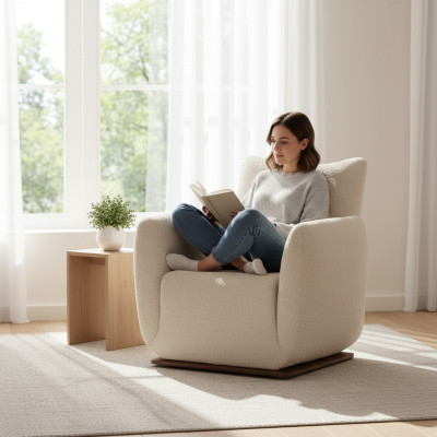 Fauteuil design lounge club rembourré de luxe